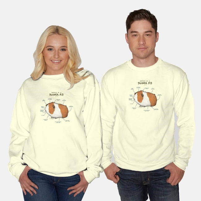 Anatomy of a Guinea Pig-unisex crew neck sweatshirt-SophieCorrigan