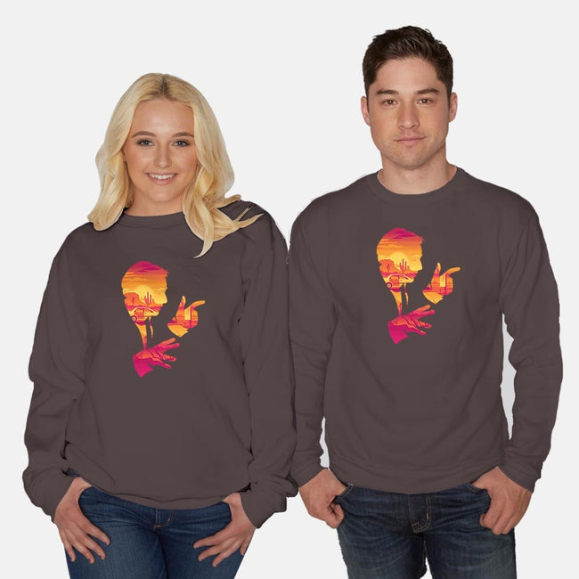 It's Showtime, Folks!-unisex crew neck sweatshirt-DJKopet
