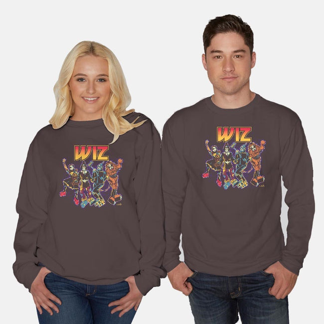 Off To Rock the Wiz-unisex crew neck sweatshirt-DonovanAlex
