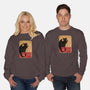 Le Dragon Noir-unisex crew neck sweatshirt-YoukaiYume