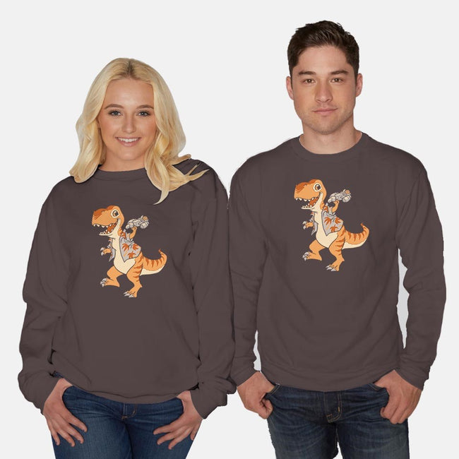 Just Keep Flying-unisex crew neck sweatshirt-DoOomcat