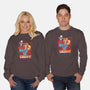 Earthworm Ash-unisex crew neck sweatshirt-harebrained