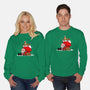 Christmas Nuts-unisex crew neck sweatshirt-Boggs Nicolas