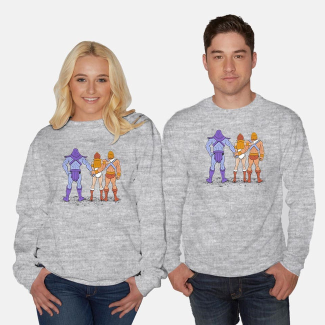 50 Shades Of Grayskull-unisex crew neck sweatshirt-Madkobra