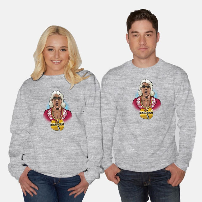 Wuuuuu!-unisex crew neck sweatshirt-InkOne