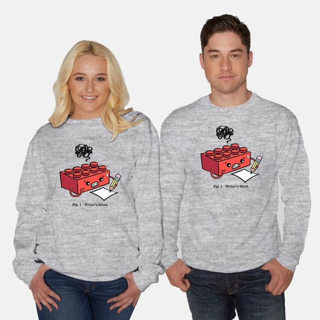 Writer's Block-unisex crew neck sweatshirt-MJ