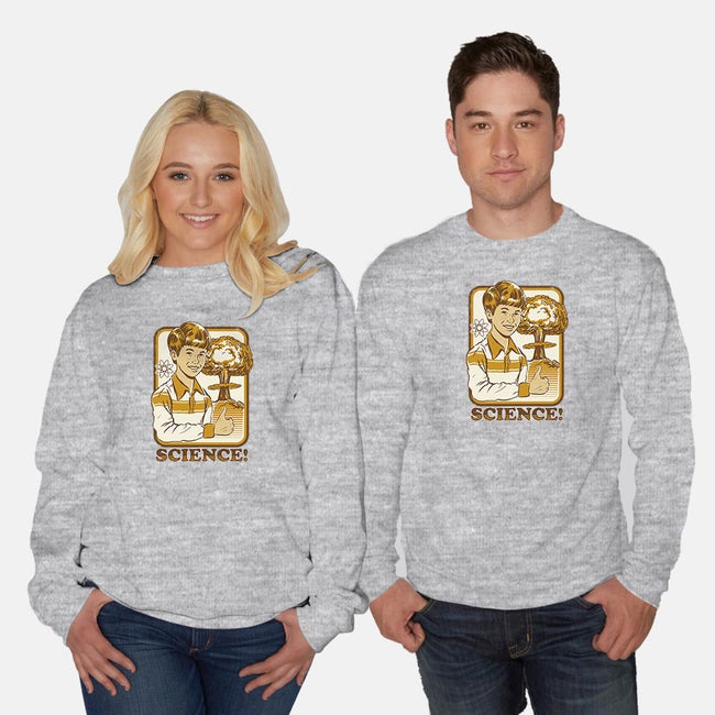 Science Rules-unisex crew neck sweatshirt-Steven Rhodes