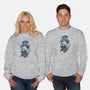 Bottled Spirits-unisex crew neck sweatshirt-Letter_Q