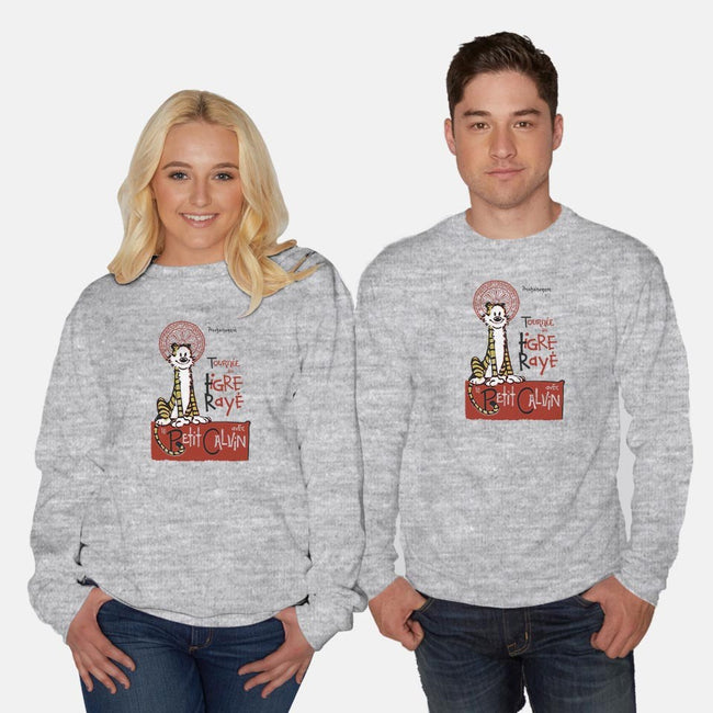 Le Tigre Raye-unisex crew neck sweatshirt-Arinesart