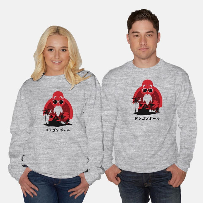 Kame Island-unisex crew neck sweatshirt-albertocubatas