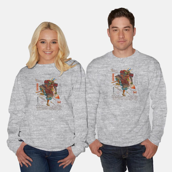 Samurai Raphael-unisex crew neck sweatshirt-ChetArt