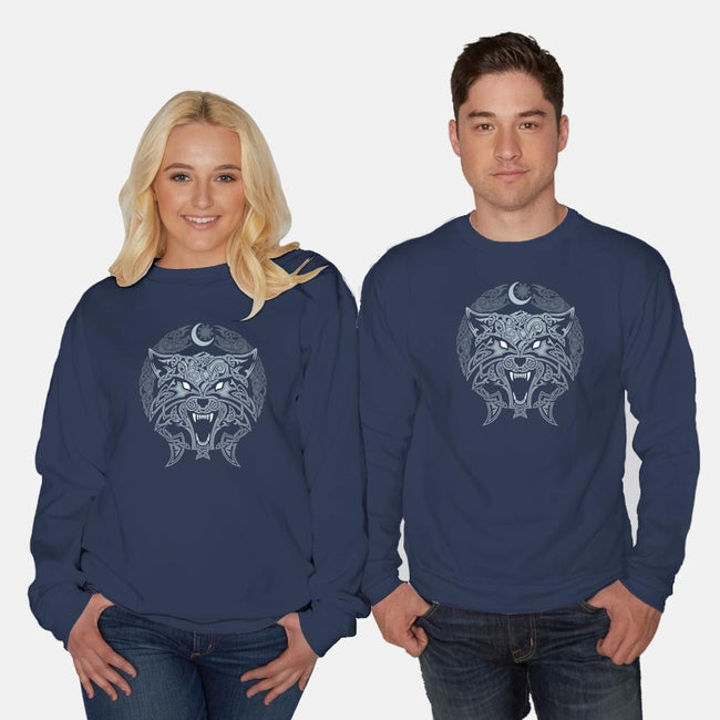 Wolves of Ragnarok-unisex crew neck sweatshirt-RAIDHO