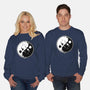 Yin Yang Mog-unisex crew neck sweatshirt-motoslave