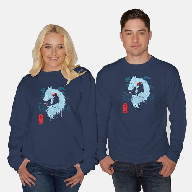 Hime-unisex crew neck sweatshirt-idriu95