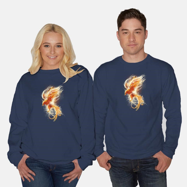 Phoenix Reborn-unisex crew neck sweatshirt-alnavasord