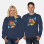 Bird and Bear 64-unisex crew neck sweatshirt-Miranda Dressler