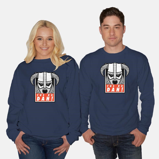 Dragonborn-unisex crew neck sweatshirt-karlangas
