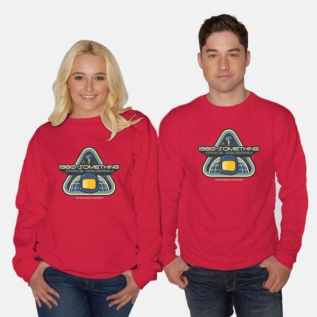 SPACESHIP!-unisex crew neck sweatshirt-chocopants
