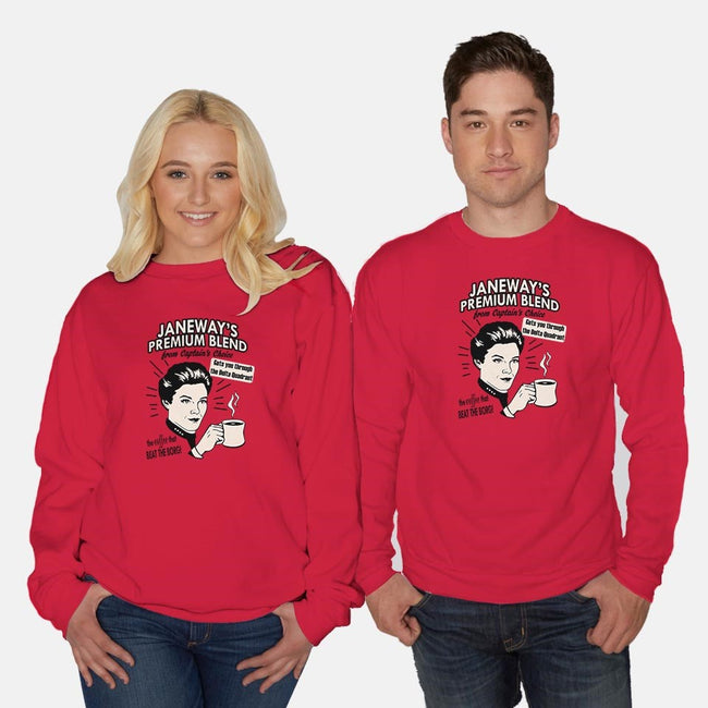 Janeway's Premium Blend-unisex crew neck sweatshirt-ladymagumba