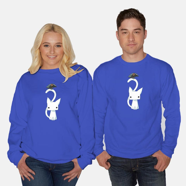 Cat and Raven-unisex crew neck sweatshirt-freeminds