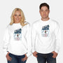 Mean One-unisex crew neck sweatshirt-Six Eyed Monster