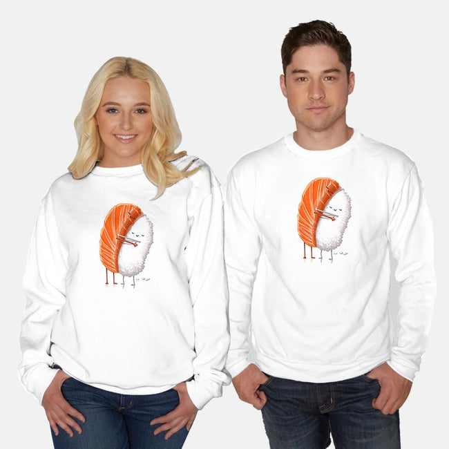 Sushi Hug-unisex crew neck sweatshirt-tihmoller