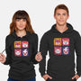 Fantastic Fox Friends-unisex pullover sweatshirt-Miranda Dressler