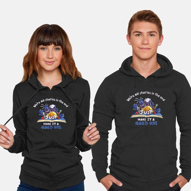 We're All Stories-unisex pullover sweatshirt-danirodart