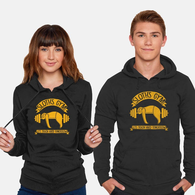 Sloth's Gym-unisex pullover sweatshirt-Legendary Phoenix