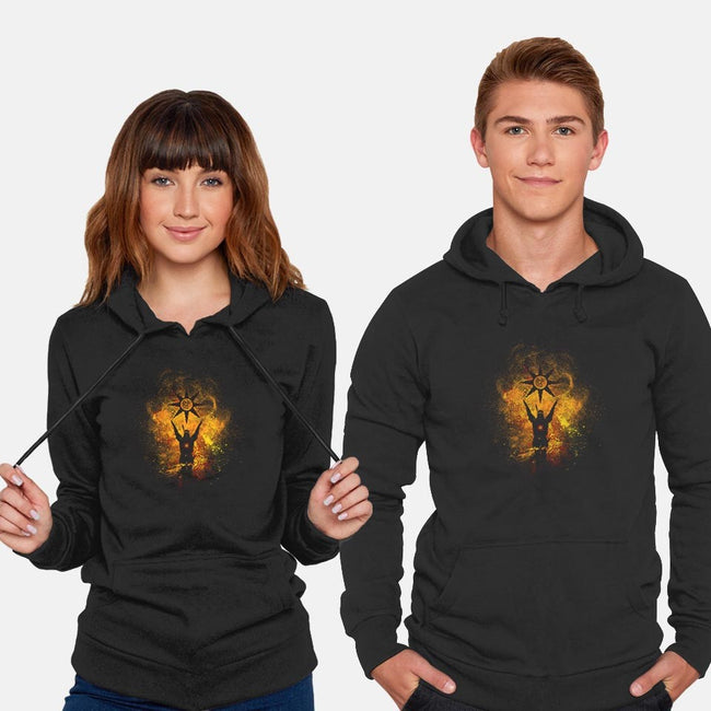 Praise the Sun-unisex pullover sweatshirt-Donnie