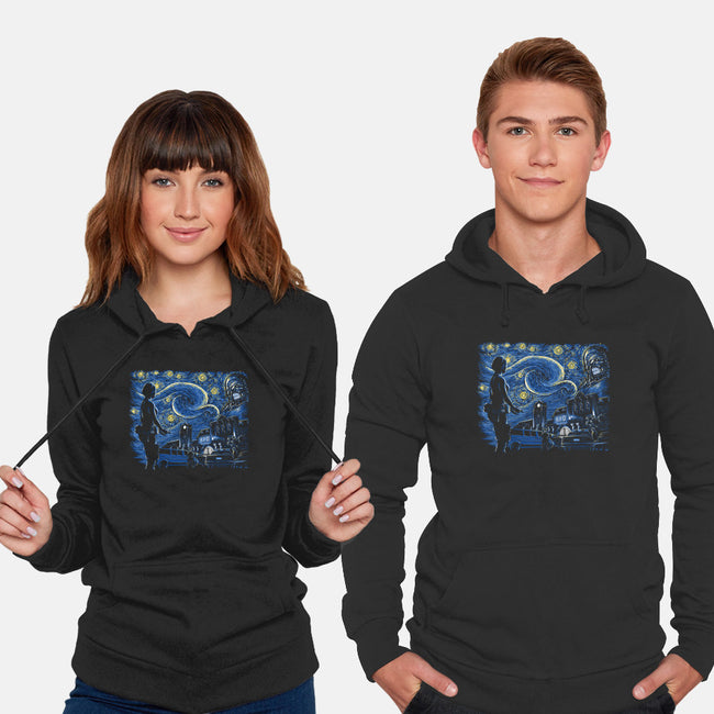 Starry Evil-unisex pullover sweatshirt-ddjvigo