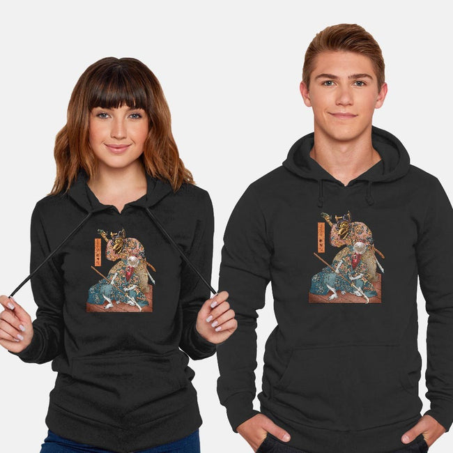 Mystery Kabuki-unisex pullover sweatshirt-ChetArt