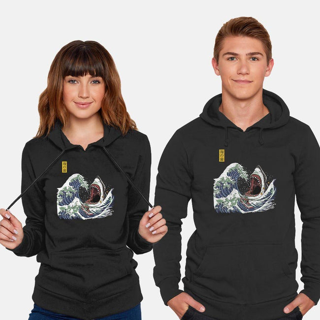 Great White off Amity-unisex pullover sweatshirt-ninjaink