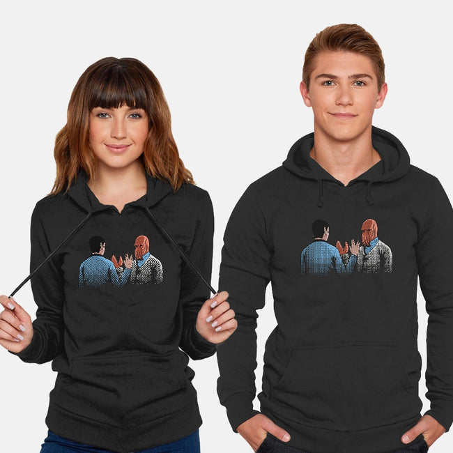 Vulcan Salute-unisex pullover sweatshirt-Naolito