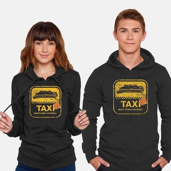 Dallas Taxi-unisex pullover sweatshirt-dann matthews