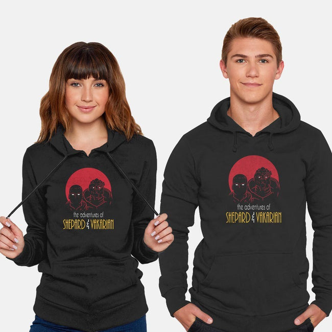 Adventures of BroShep-unisex pullover sweatshirt-Cattoc_C