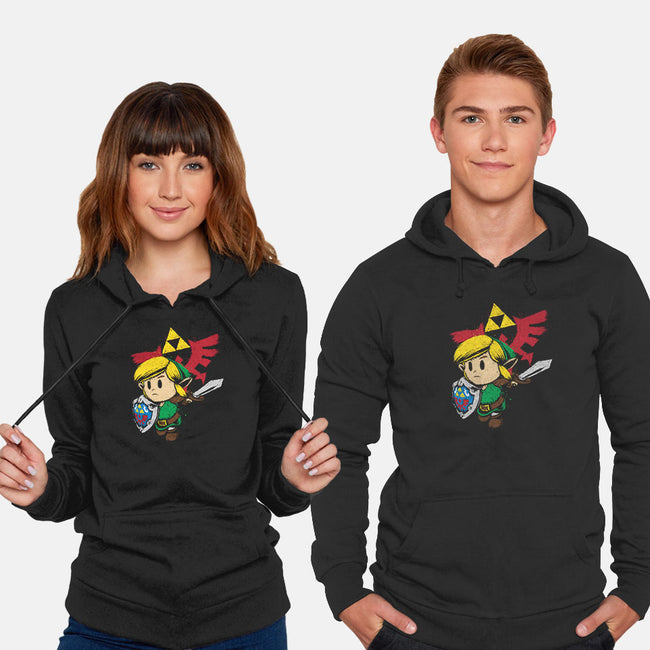 Hylian Hero-unisex pullover sweatshirt-DrMonekers