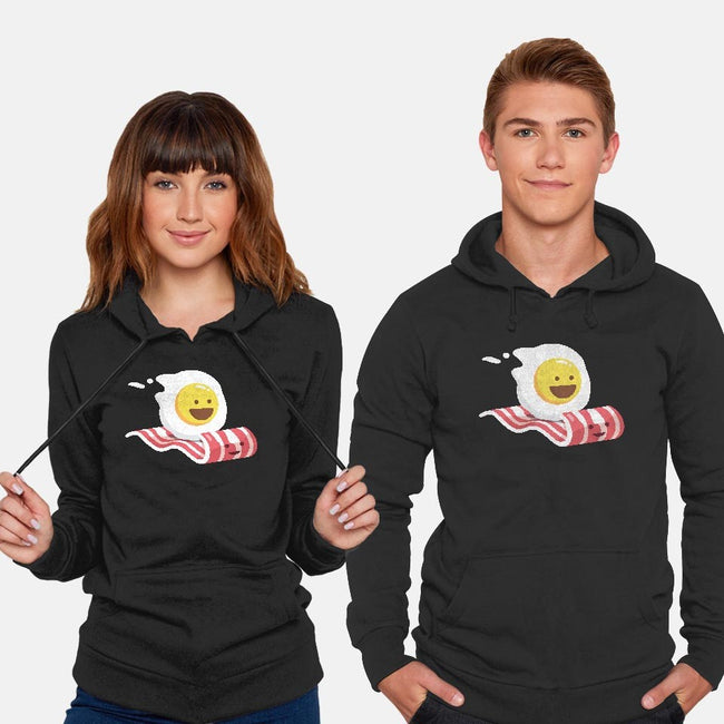 Magic Bacon Ride-unisex pullover sweatshirt-GeorgeOtsubo