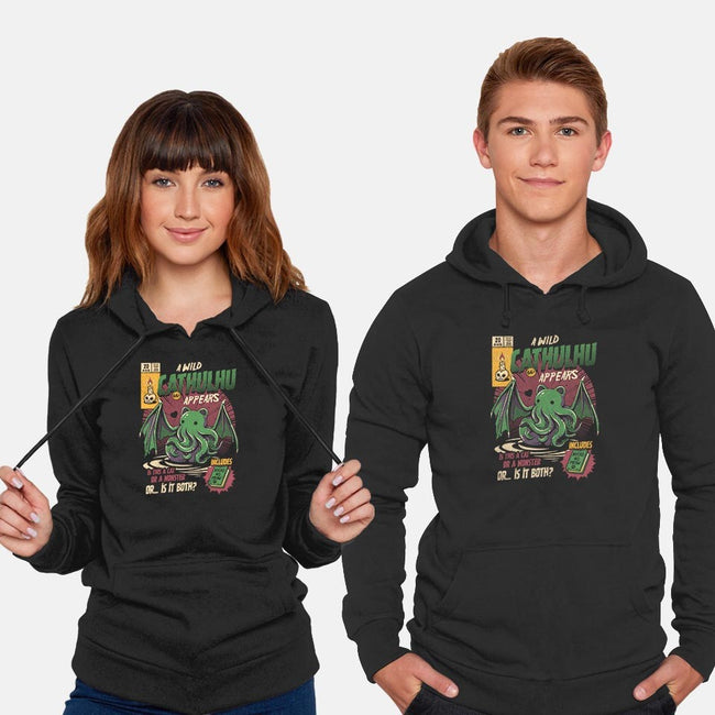 Is It a Cat Or a Monster-unisex pullover sweatshirt-ilustrata