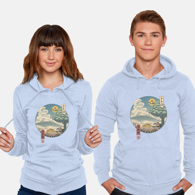 Neighbor's Ukiyo-E-unisex pullover sweatshirt-vp021