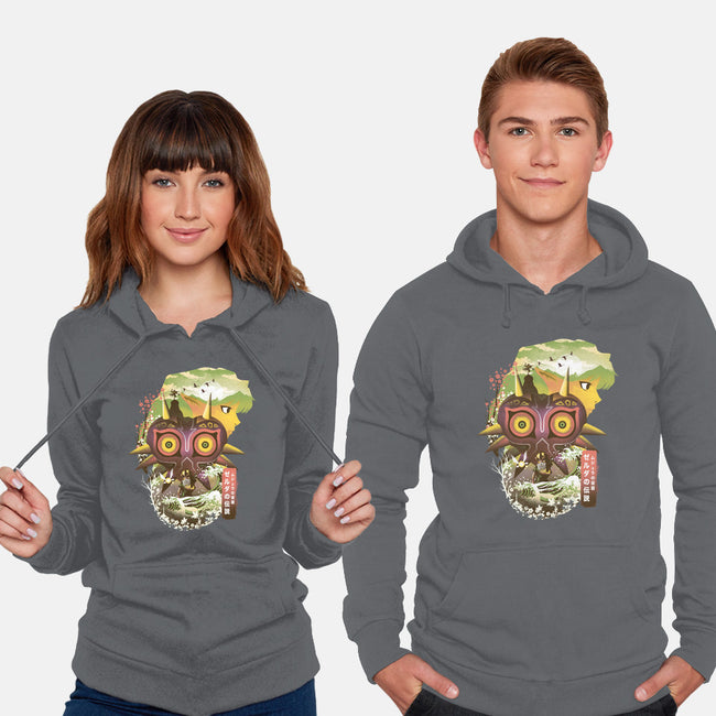 Ukiyo-E Majora-unisex pullover sweatshirt-dandingeroz