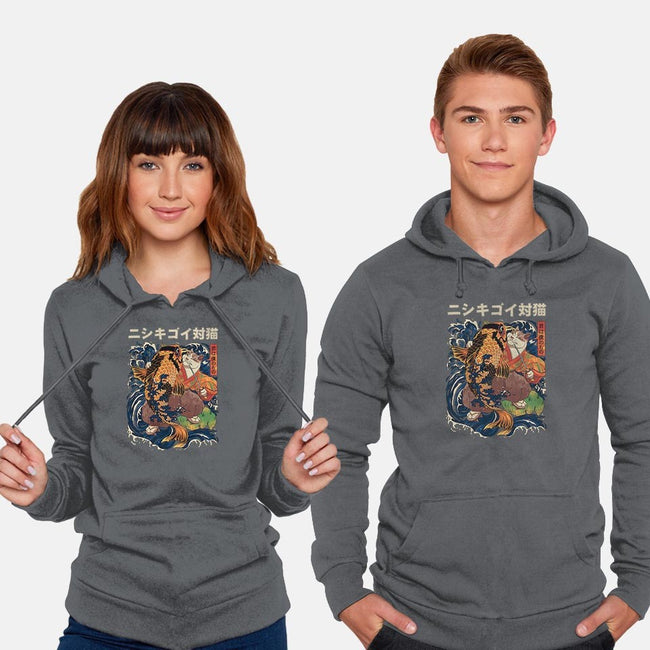 The Cat & The Koi-unisex pullover sweatshirt-Ronin84