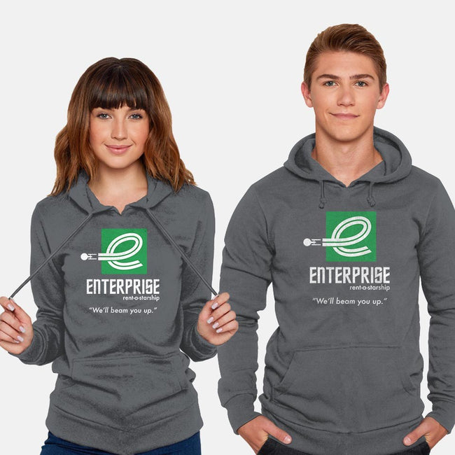 Enterprise Rent-A-Starship-unisex pullover sweatshirt-NomadSlim