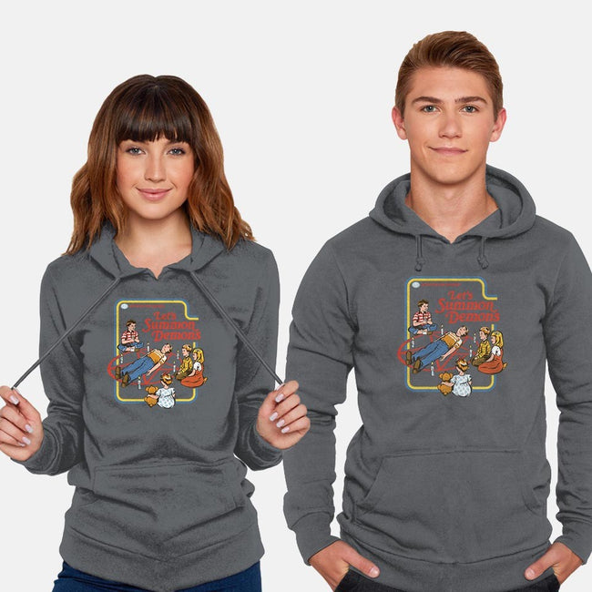 Let's Summon Demons-unisex pullover sweatshirt-Steven Rhodes