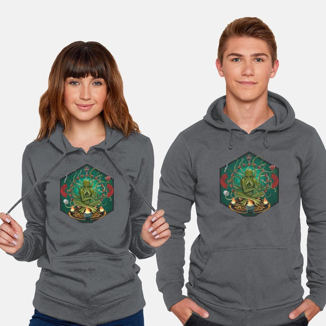 Enlightened Old God-unisex pullover sweatshirt-kidleo