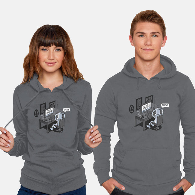Robot Problems-unisex pullover sweatshirt-Gamma-Ray