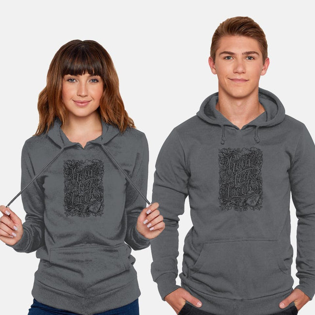 Rain, Tea, & Books-unisex pullover sweatshirt-MedusaD