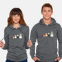 Doll Friends-unisex pullover sweatshirt-ChocolateRaisinFury