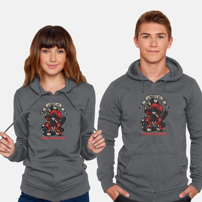 Lydia the Strange-unisex pullover sweatshirt-Letter_Q