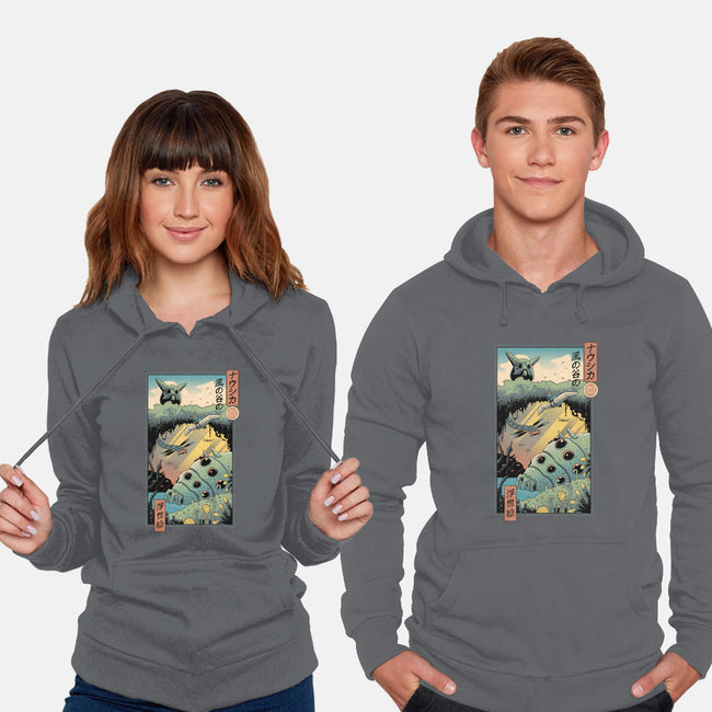 Ukiyo-E Wind Valley-unisex pullover sweatshirt-vp021